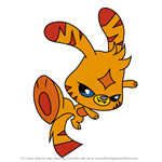 How to Draw Katsuma from Moshi Monsters