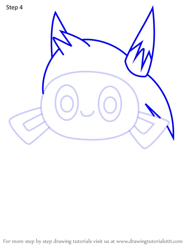 How to Draw Kook from Moshi Monsters (Moshi Monsters) Step by Step ...