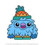How to Draw Leo from Moshi Monsters