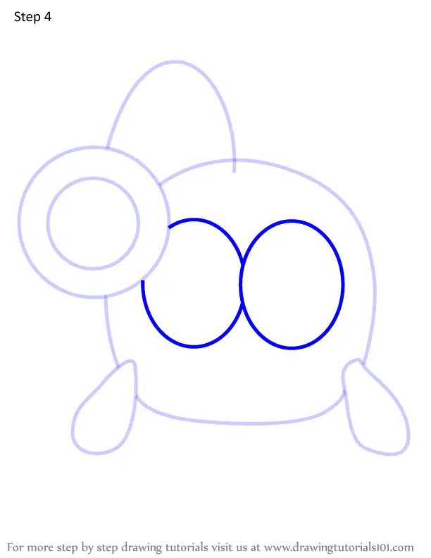 How to Draw Loomy from Moshi Monsters (Moshi Monsters) Step by Step ...