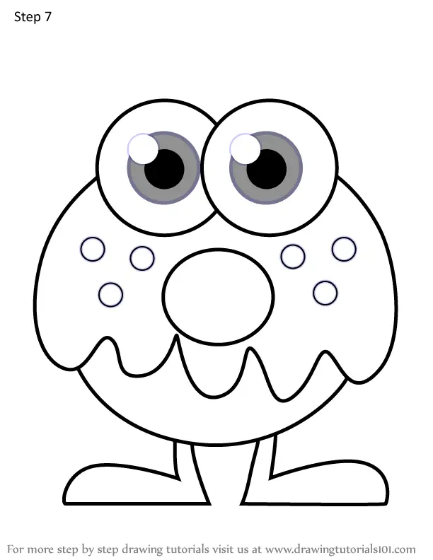 How to Draw Oddie from Moshi Monsters (Moshi Monsters) Step by Step ...