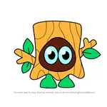 How to Draw Peekaboo from Moshi Monsters