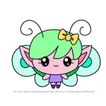 How to Draw Posy from Moshi Monsters