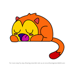 How to Draw Purr-Fection from Moshi Monsters