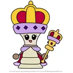 How to Draw Queenie from Moshi Monsters