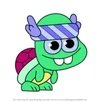 How to Draw Shelby from Moshi Monsters