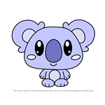 How to Draw Sleepypaws from Moshi Monsters