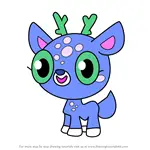 How to Draw Willow from Moshi Monsters