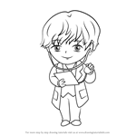 How to Draw Doctor Guest from Mystic Messenger
