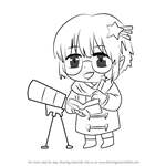 How to Draw Star Guest from Mystic Messenger