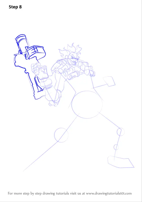 video how is drawing (Overwatch) to Step Learn from Draw Junkrat How Overwatch