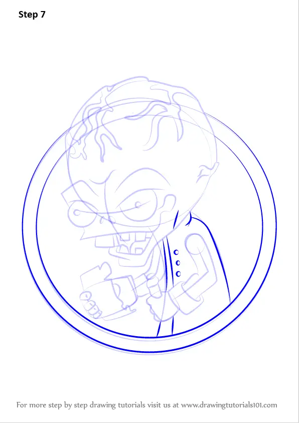 plants vs zombies coloring pages dr zomboss
