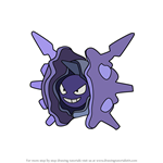 How to Draw Cloyster from Pokemon GO