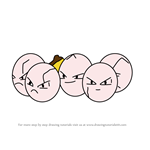 How to Draw Exeggcute from Pokemon GO
