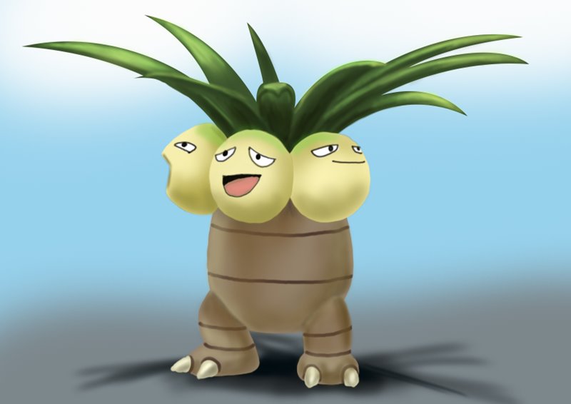 Learn How to Draw Exeggutor from Pokemon GO (Pokemon GO) Step by Step ...