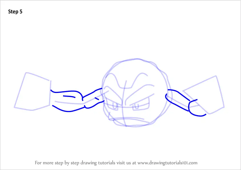 Learn How To Draw Geodude From Pokemon Go Pokemon Go Step By Step