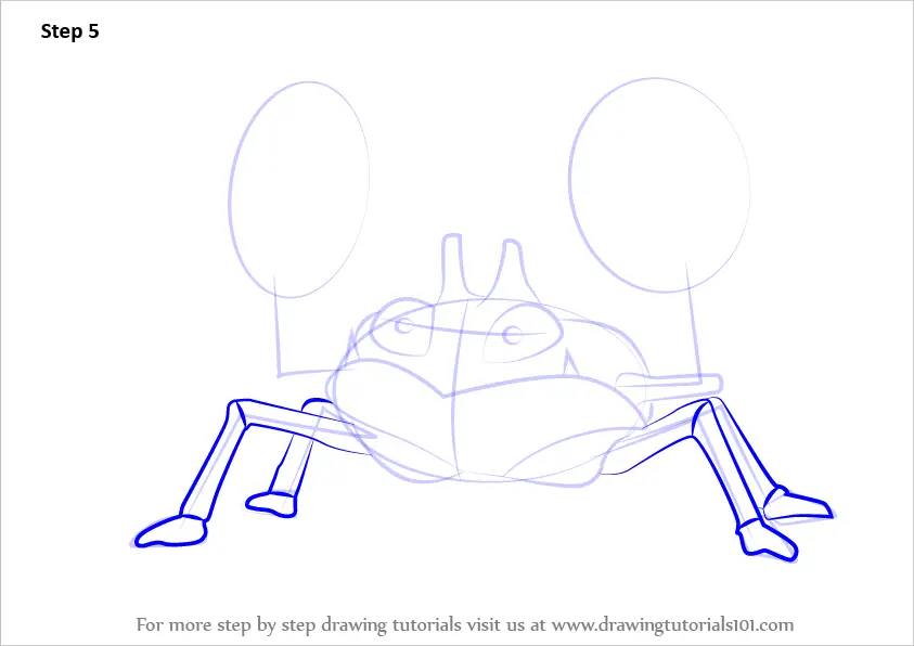 How to Draw Krabby from Pokemon GO (Pokemon GO) Step by Step ...