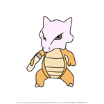 How to Draw Marowak from Pokemon GO