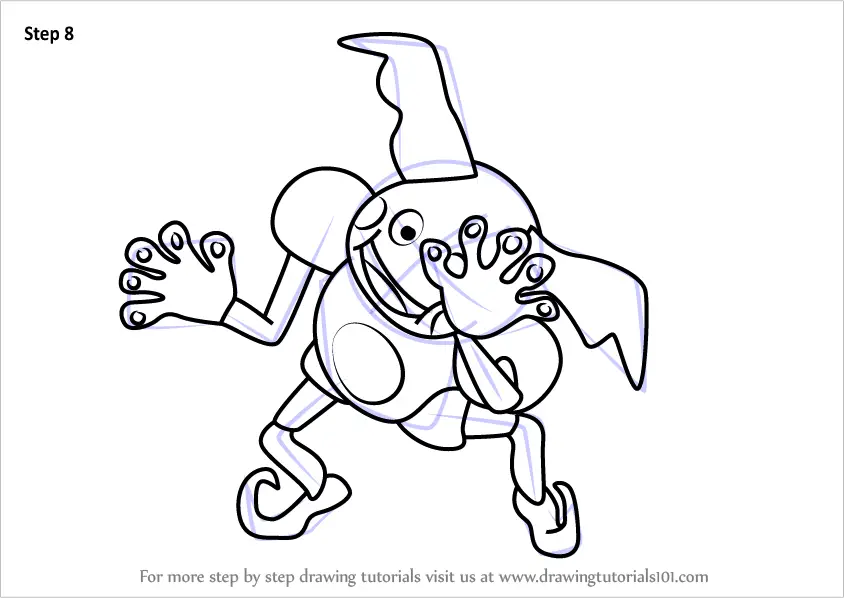 mime coloring pages