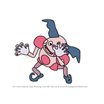 How to Draw Mr. Mime from Pokemon GO