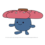 How to Draw Vileplume from Pokemon GO