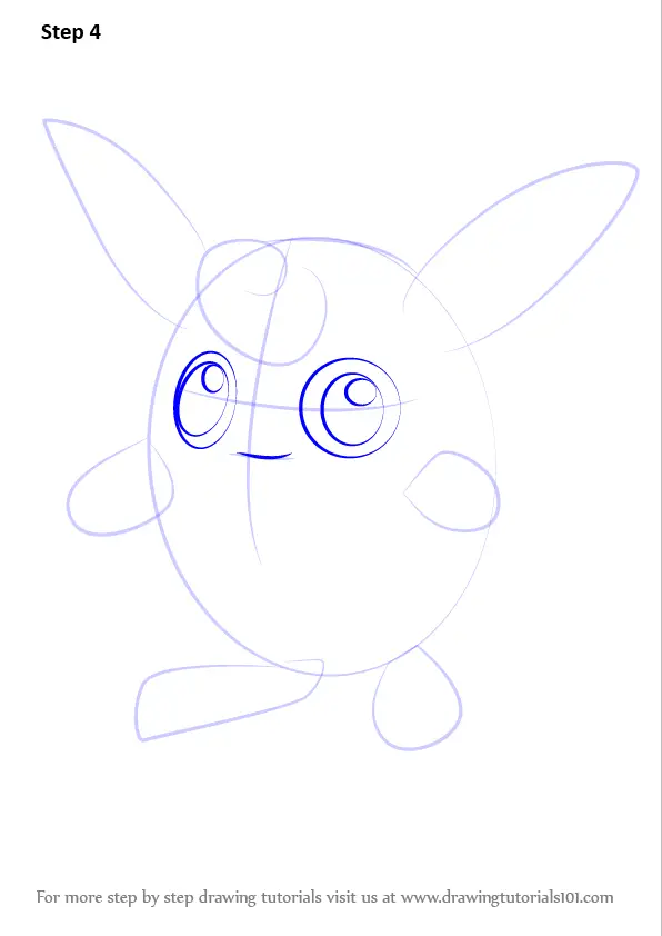 How to Draw Wigglytuff from Pokemon GO (Pokemon GO) Step by Step ...