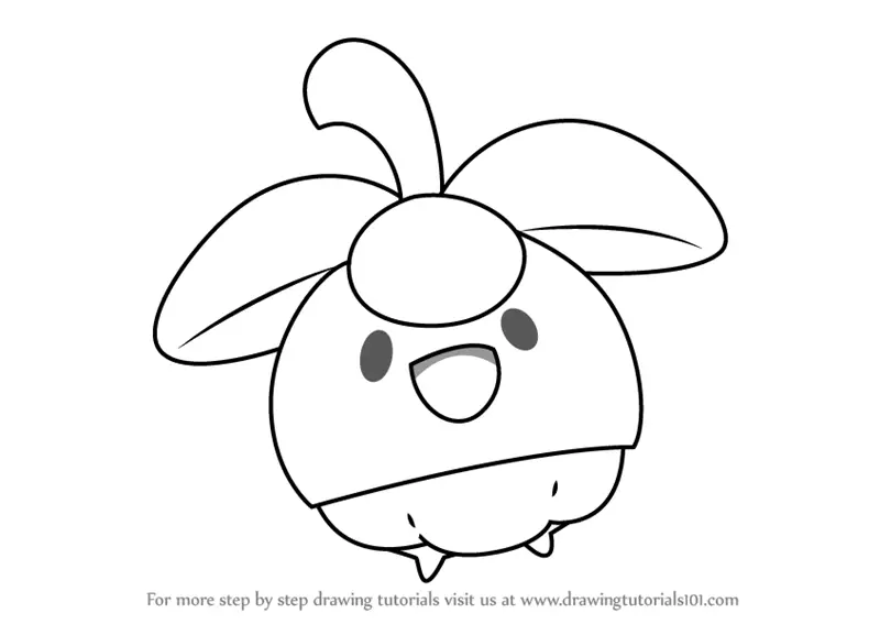 Learn How to Draw Bounsweet from Pokemon Sun and Moon (Pokémon Sun and