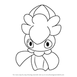 How to Draw Fomantis from Pokemon Sun and Moon
