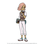 How to Draw Ilima from Pokemon Sun and Moon