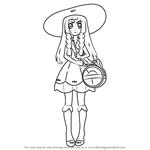 How to Draw Lillie from Pokemon Sun and Moon