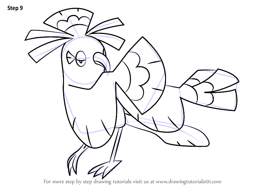 coloring pages of oricorio pokemon