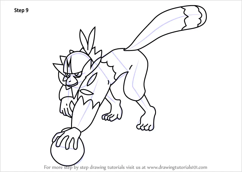Learn How to Draw Passimian from Pokemon Sun and Moon (Pokémon Sun and