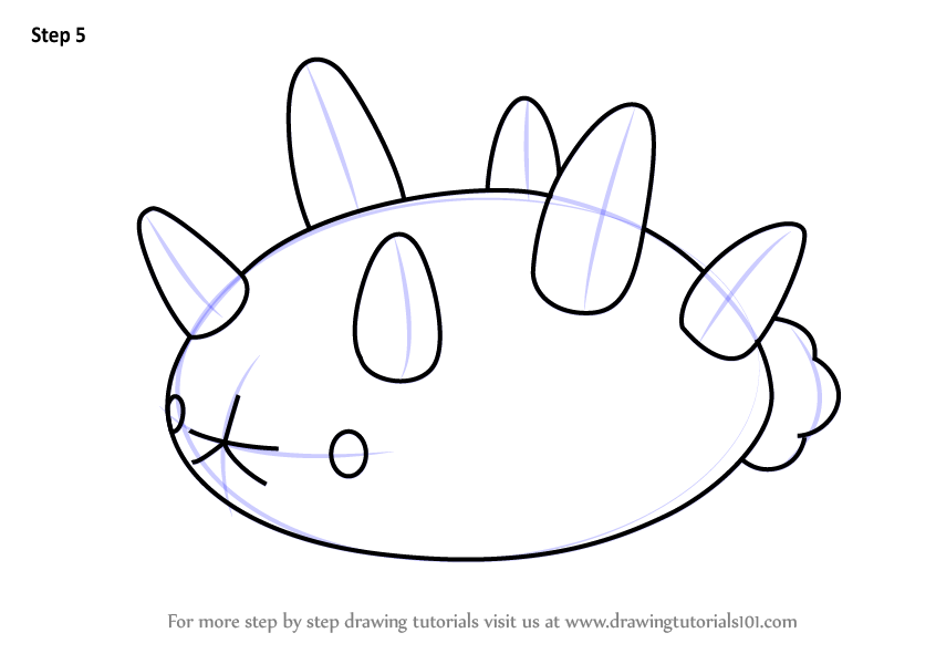 pyukumuku coloring page template pokemon