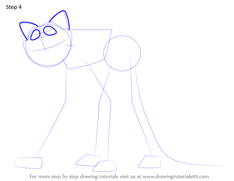 How to Draw CatNap from Poppy Playtime (Poppy Playtime) Step by Step ...