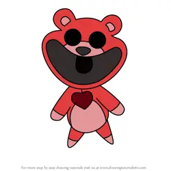 How to Draw Chibi Bobby BearHug from Poppy Playtime