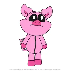How to Draw PickyPiggy from Poppy Playtime