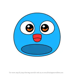 How to Draw Boo from Pou