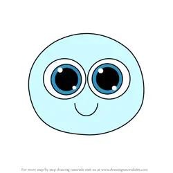 How to Draw Fairy Puff from Pou