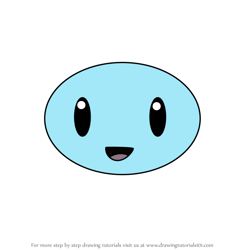 How to Draw Lou the Slime from Pou