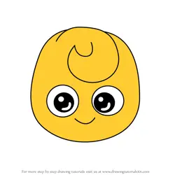 How to Draw YellowBou from Pou