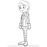 How to Draw Celeste from Professor Layton