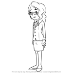How to Draw Claire from Professor Layton