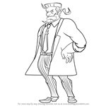 How to Draw Justin Lawson from Professor Layton