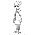 How to Draw Katia Anderson from Professor Layton