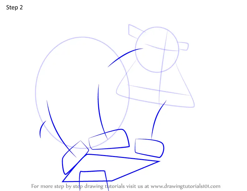 Learn How To Draw Francine From Putt Putt Putt Putt Step By Step Drawing Tutorials 