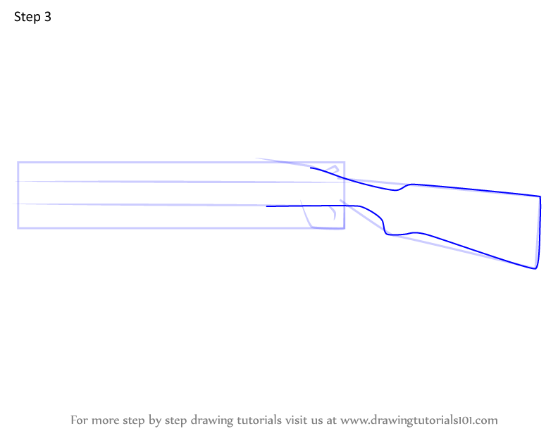 How to Draw BOSG.12.2 Shotgun from Rainbow Six Siege (Rainbow Six Siege ...