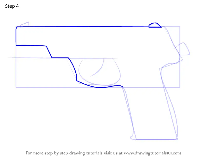 How to Draw Q-929 Pistol from Rainbow Six Siege (Rainbow Six Siege ...