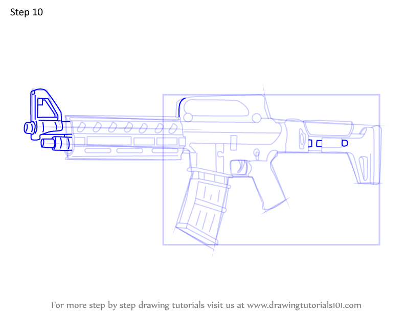 How to Draw TCSG12 Shotgun from Rainbow Six Siege (Rainbow Six Siege ...