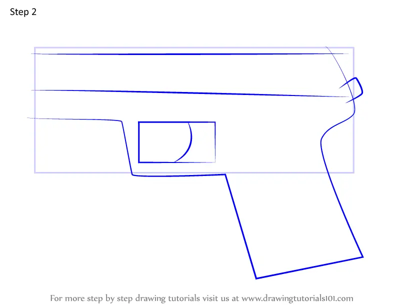 How to Draw USP40 Handgun from Rainbow Six Siege (Rainbow Six Siege ...