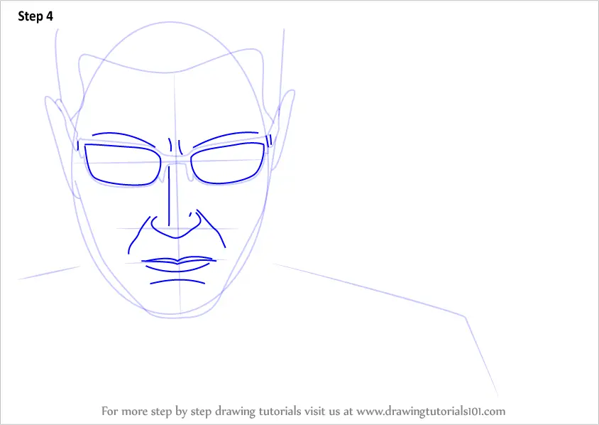 How to Draw Albert Wesker from Resident Evil (Resident Evil) Step by